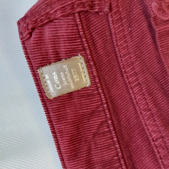 Pants Velvet Woman Cotton Cons Jeans Size 27 - Picture 9 of 13